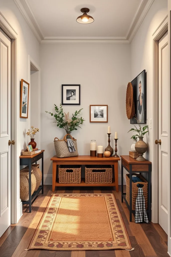 55 Small Hallway Bench Decor Ideas For A Stylish And Functional Entryway