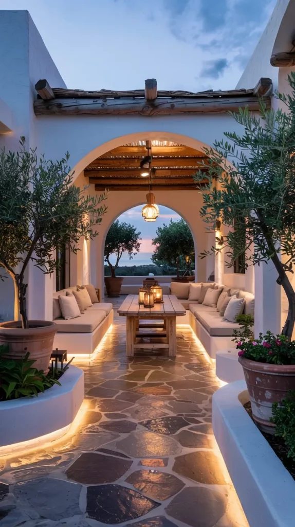 59 Curved Patio Ideas 2026 For Stylish Modern Outdoor Living