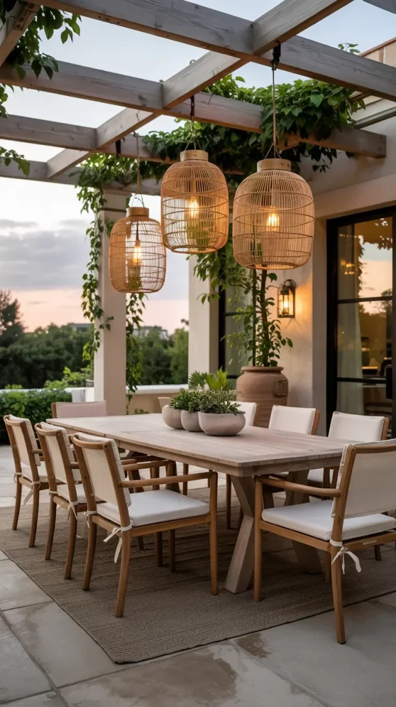 56 Rattan Outdoor Lighting Ideas 2026 For Cozy And Stylish Patios