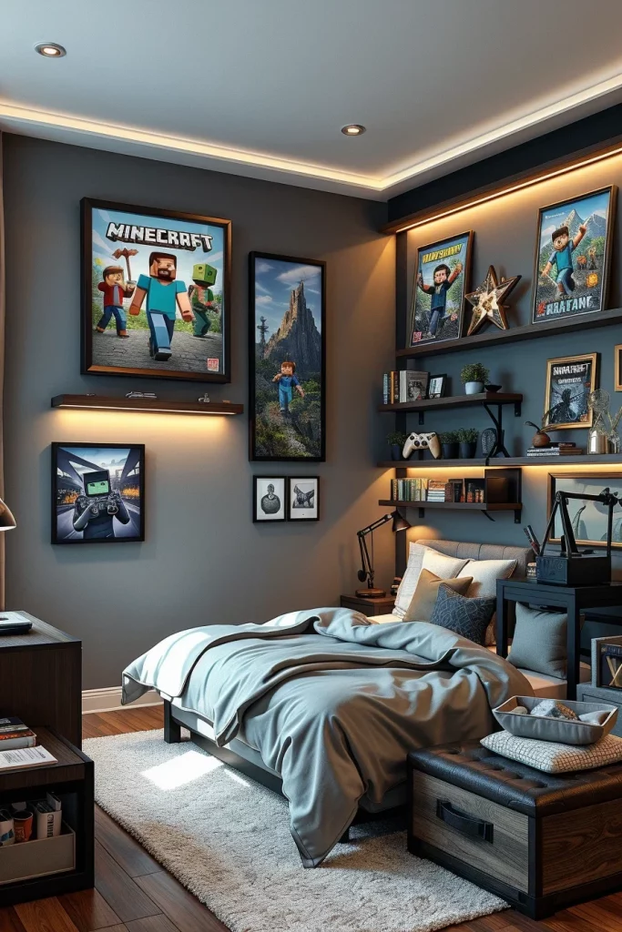 58 Minecraft Bedroom Makeover For Boys Ideas That Look Fun And Creative