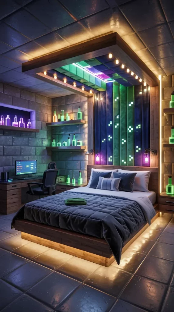 58 Creative Minecraft Bedroom Themes For The Ultimate Gamer Space