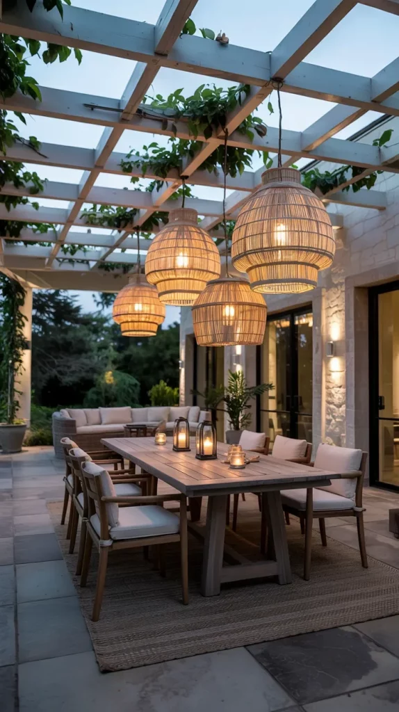 56 Rattan Outdoor Lighting Ideas 2026 For Cozy And Stylish Patios