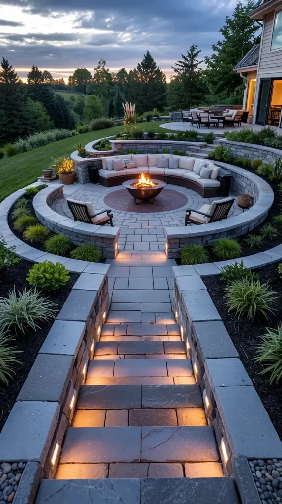 57 Circular Patio Ideas 2026 for Stylish Modern Outdoor Living