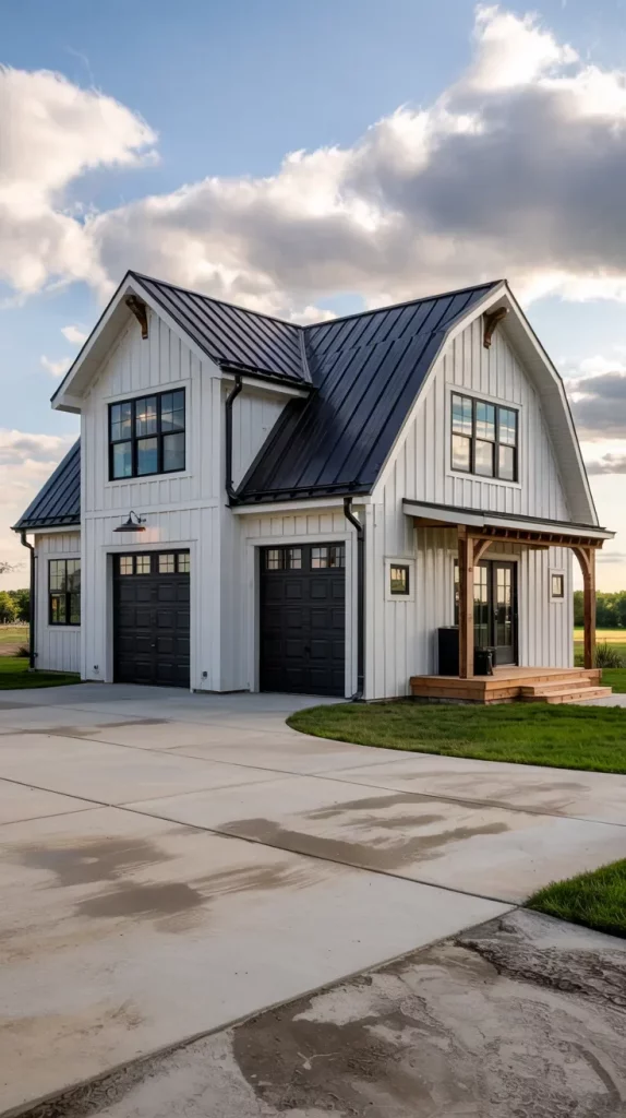 60 Two Story Barndominium Floor Plans With Garage That Combine Style And Functionality