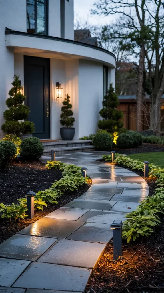 53 Curved Front Entrance Landscaping 2026 Ideas For Elegant Curb Appeal
