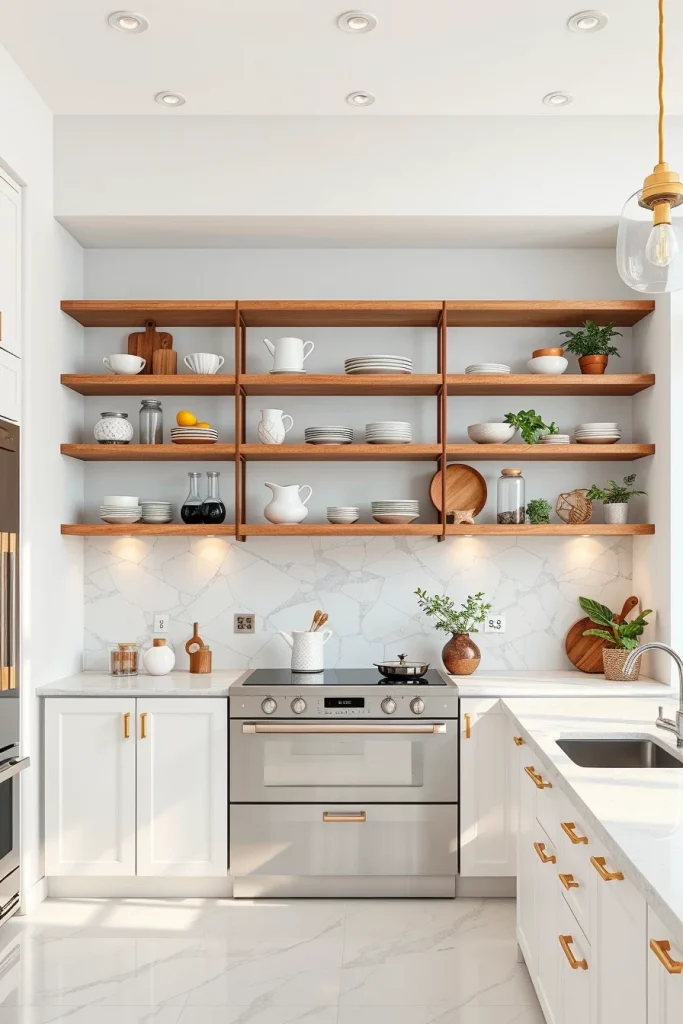 57 White Modern Kitchen Storage Design Ideas For A Stylish And Organized Home
