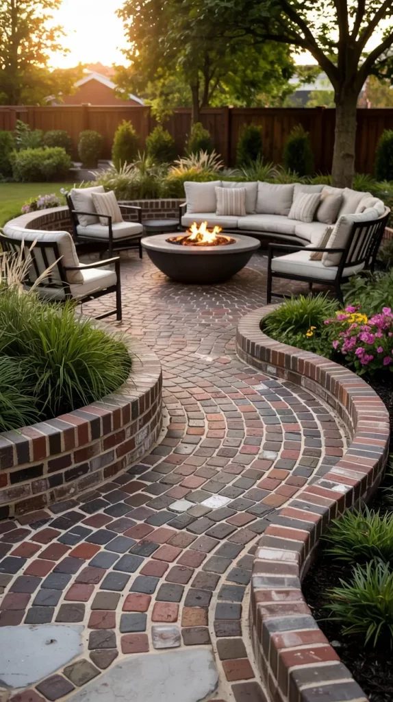 59 Curved Patio Ideas 2026 For Stylish Modern Outdoor Living
