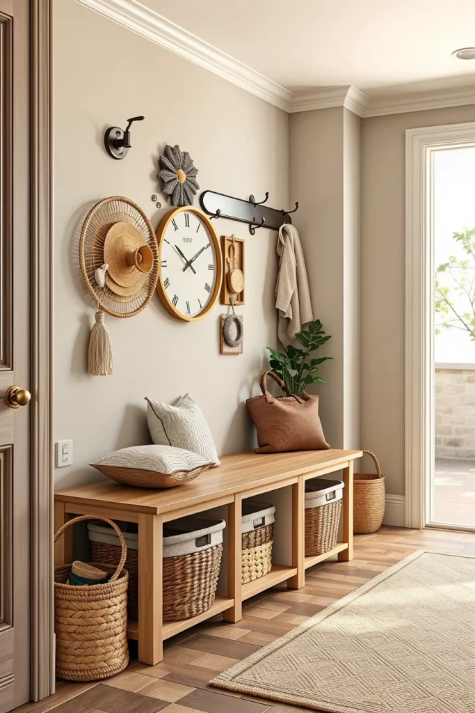 55 Small Hallway Bench Decor Ideas For A Stylish And Functional Entryway