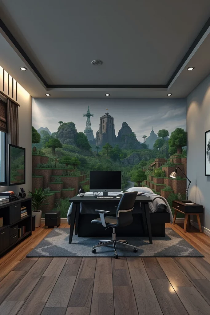 61 Modern Minecraft Bedroom Design Ideas For Stylish Gamer Rooms