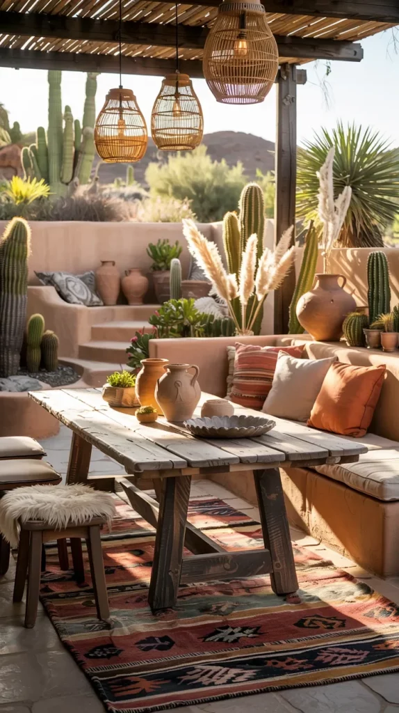58 Boho And Cozy Patio Setups 2026 For A Stylish Outdoor Retreat