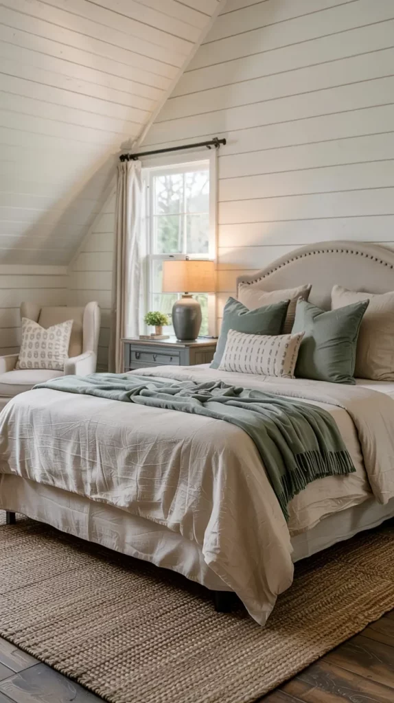 60 Cozy Farmhouse Barndominium Bedroom Decor Ideas For A Warm Rustic Retreat