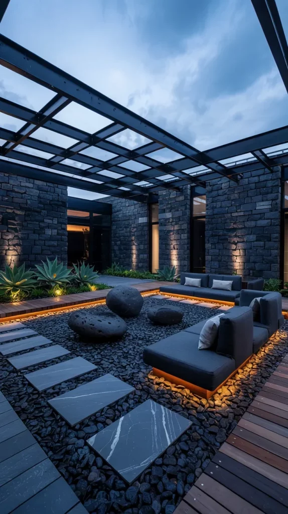 60 Courtyard Landscaping With Rocks 2026 Ideas For Modern Outdoor Spaces