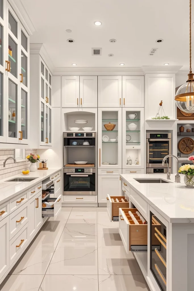 57 White Modern Kitchen Storage Design Ideas For A Stylish And Organized Home