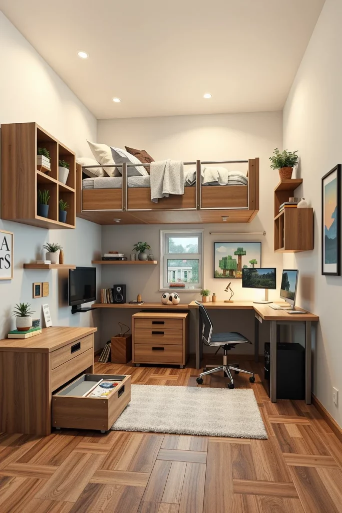 61 Modern Minecraft Bedroom Design Ideas For Stylish Gamer Rooms