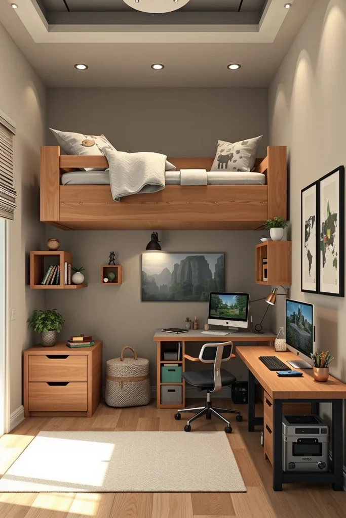 61 Modern Minecraft Bedroom Design Ideas For Stylish Gamer Rooms