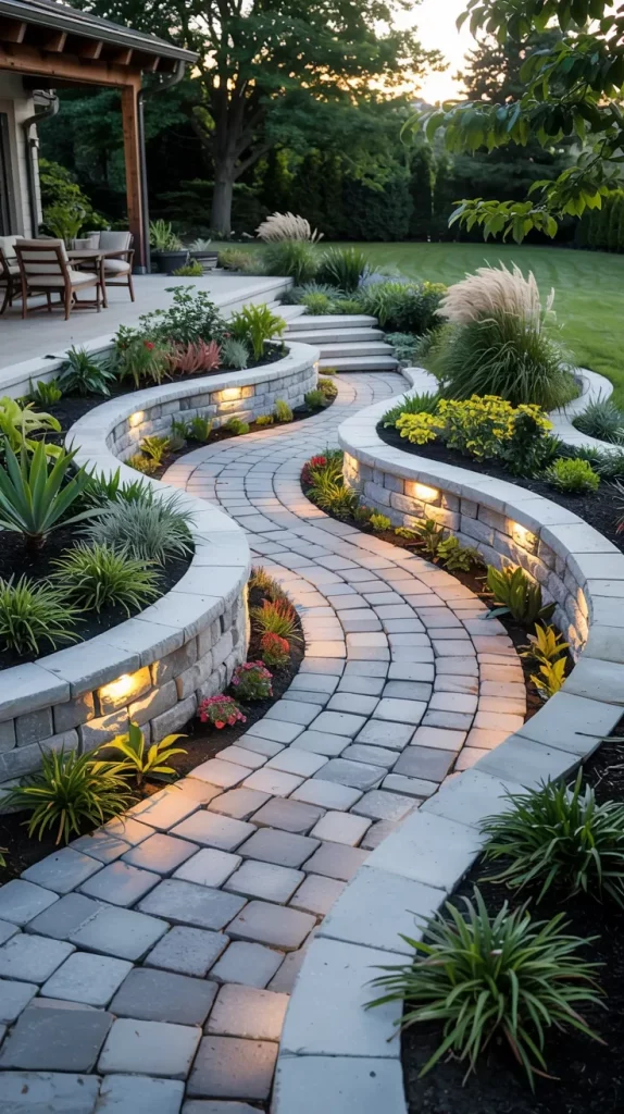 59 Curved Patio Ideas 2026 For Stylish Modern Outdoor Living