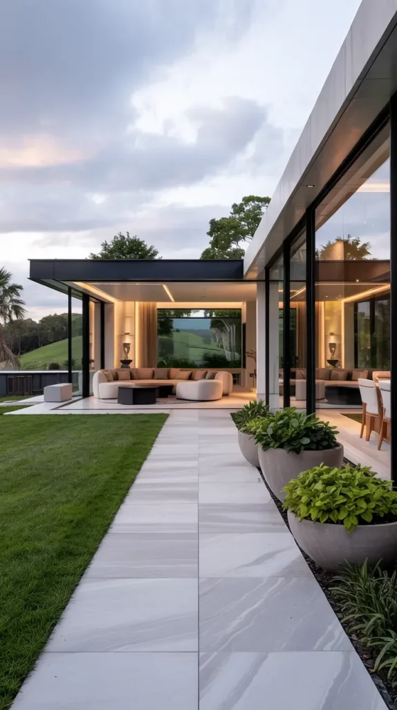 60 Curved Pathways And Entryways 2026 For Elegant Outdoor Design