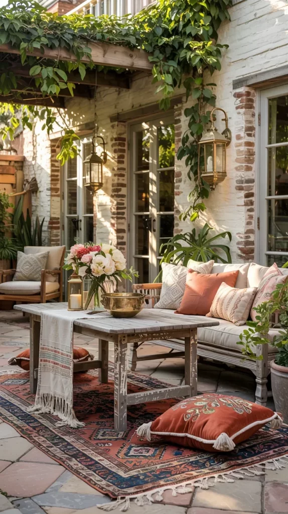 58 Boho And Cozy Patio Setups 2026 For A Stylish Outdoor Retreat
