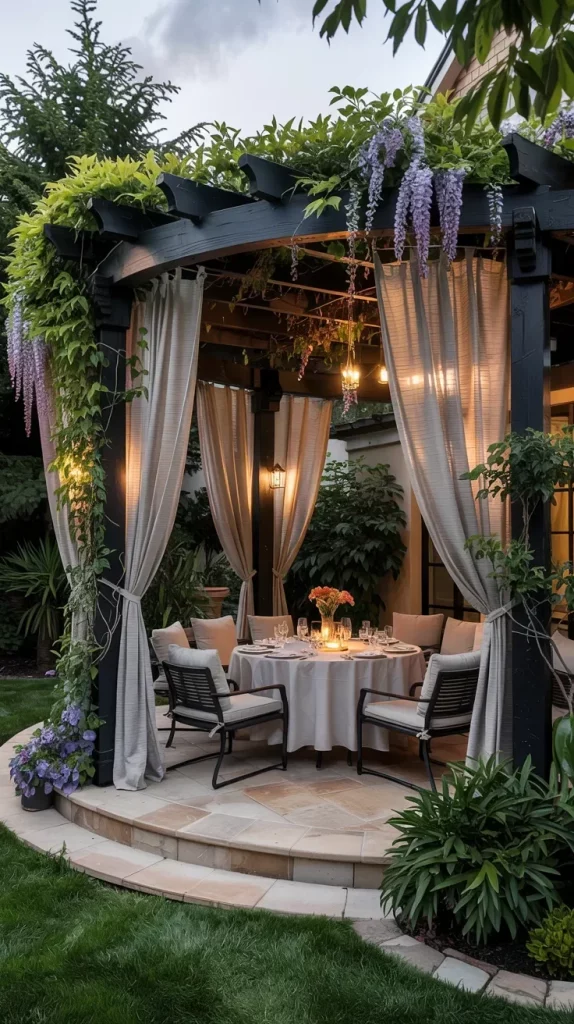 57 Circular Patio Ideas 2026 for Stylish Modern Outdoor Living