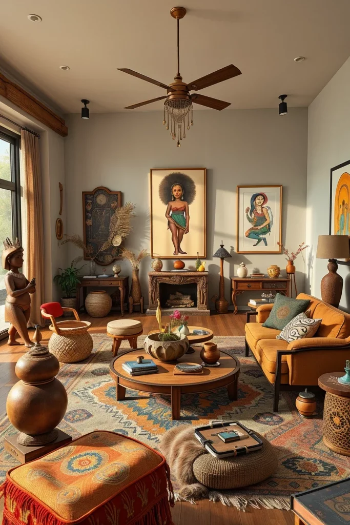 60 Afrohemian Home Decor Idea Inspirations For A Warm And Artistic Home