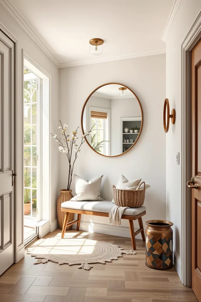 55 Small Hallway Bench Decor Ideas For A Stylish And Functional Entryway