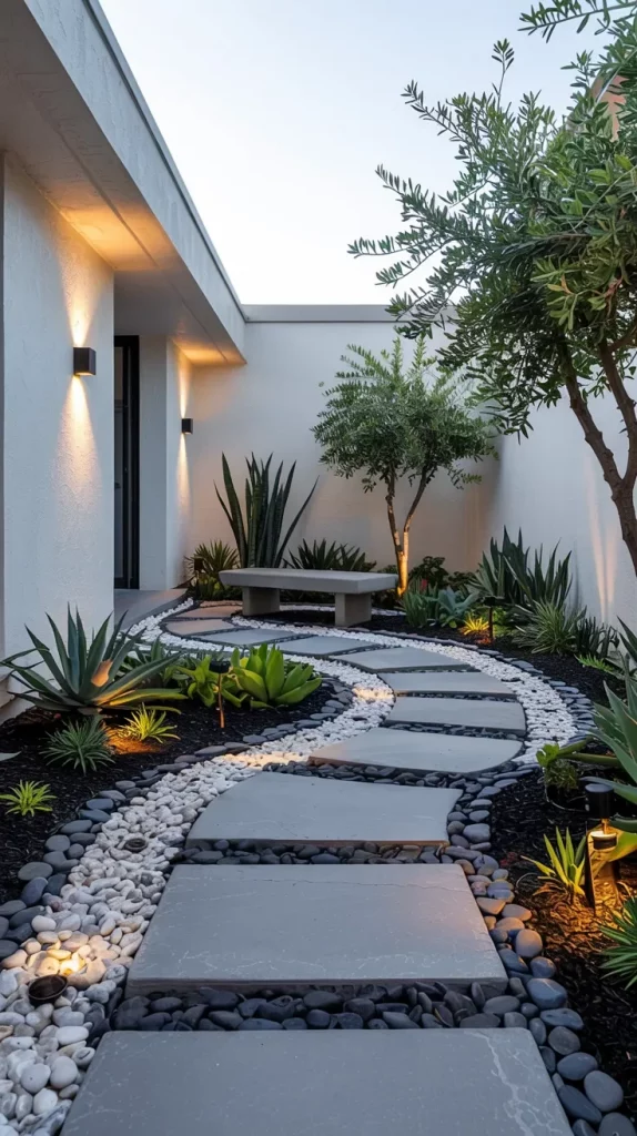 54 Courtyard Pathway Design Ideas 2026 For Stylish Outdoor Spaces
