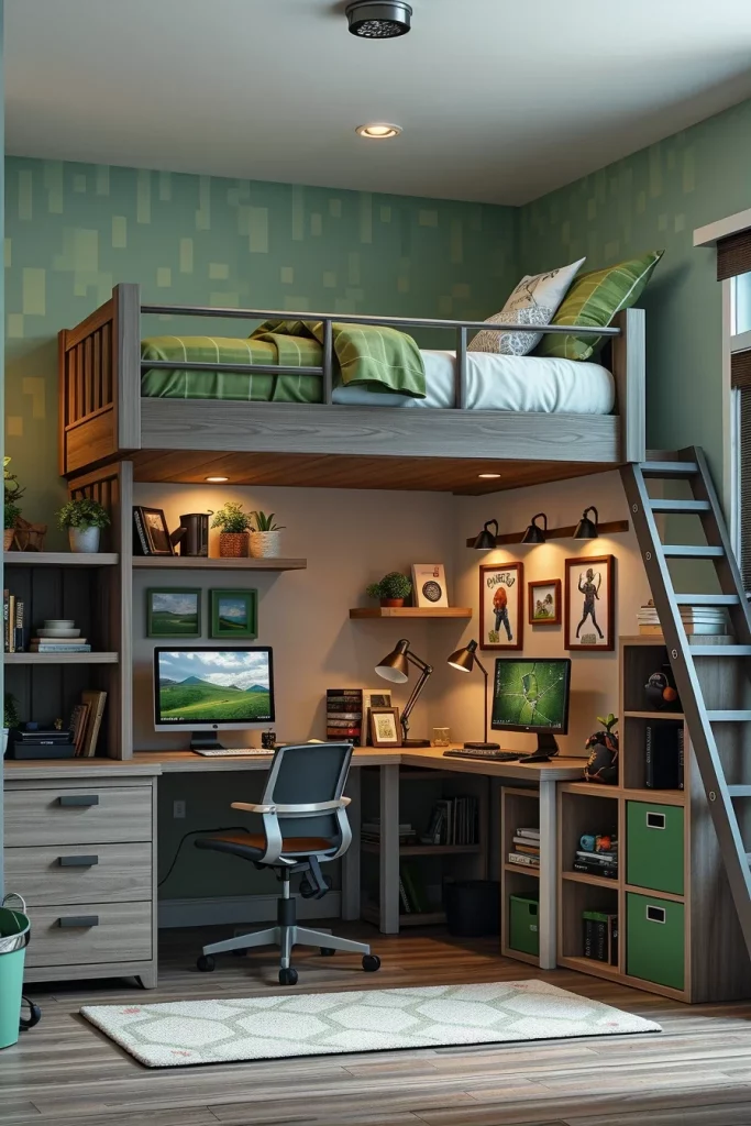 58 Minecraft Bedroom Makeover For Boys Ideas That Look Fun And Creative