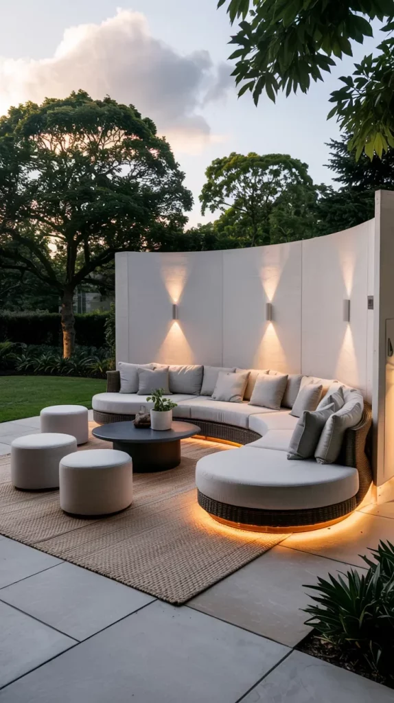58 Curved Outdoor Seating 2026 Ideas For Stylish Backyard Living