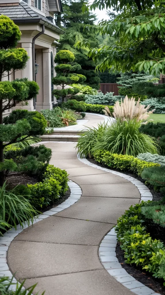 53 Curved Front Entrance Landscaping 2026 Ideas For Elegant Curb Appeal