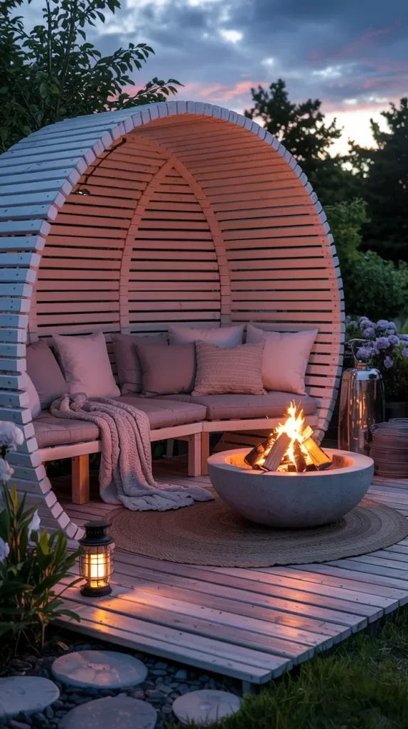 58 Curved Outdoor Seating 2026 Ideas For Stylish Backyard Living
