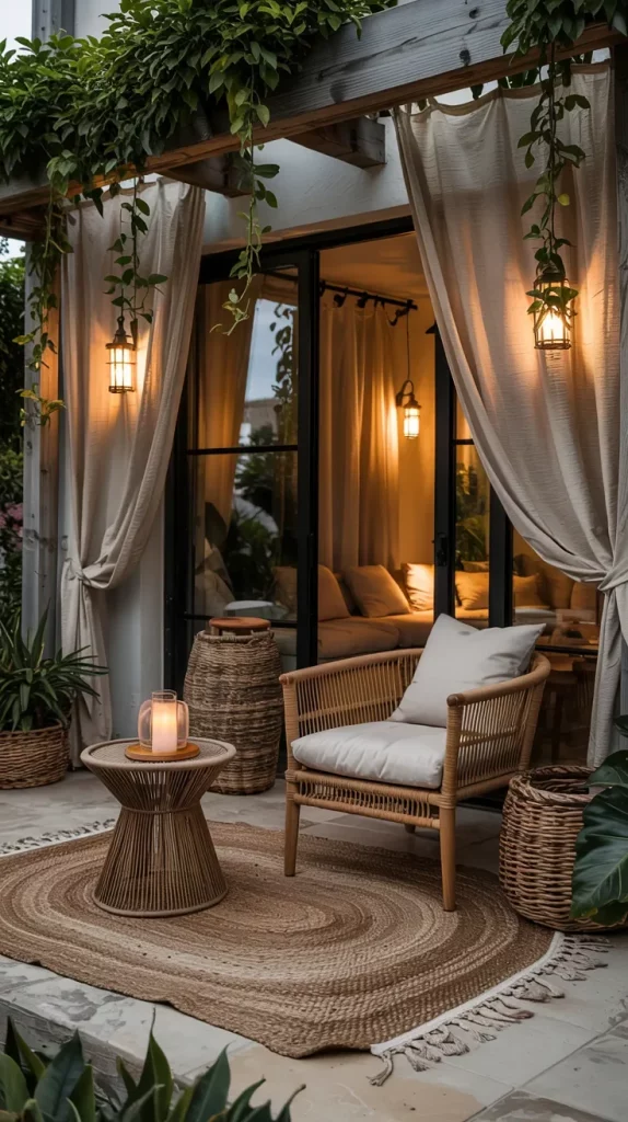58 Boho And Cozy Patio Setups 2026 For A Stylish Outdoor Retreat