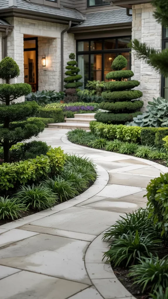 53 Curved Front Entrance Landscaping 2026 Ideas For Elegant Curb Appeal