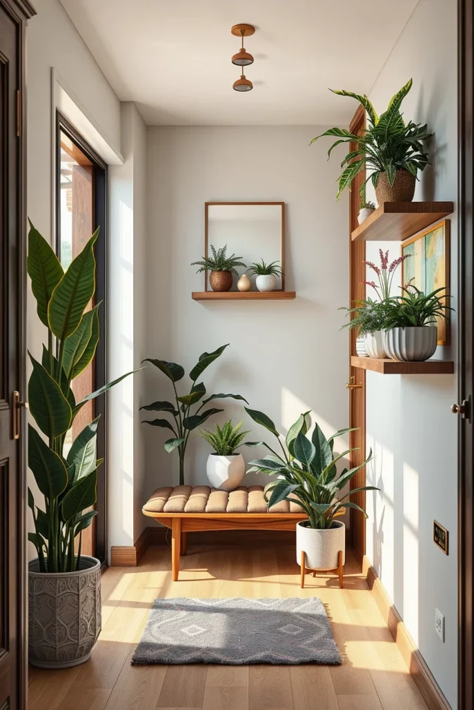 55 Small Hallway Bench Decor Ideas For A Stylish And Functional Entryway