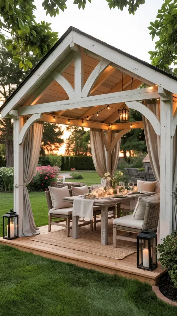 61 Gazebo Decorating Ideas 2026 For Stylish And Artistic Outdoor Spaces