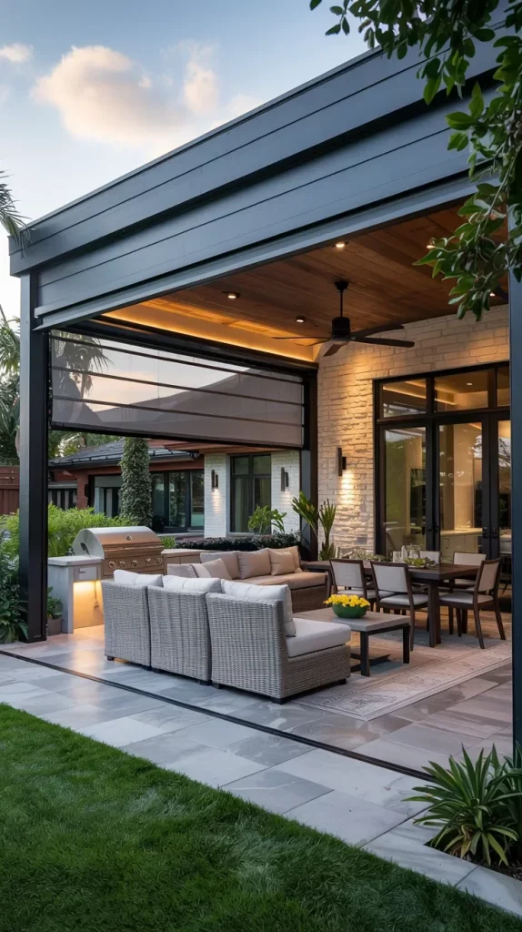 59 Curved Patio Ideas 2026 For Stylish Modern Outdoor Living
