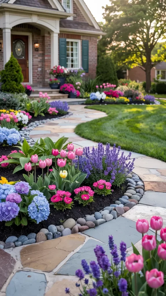 53 Curved Front Entrance Landscaping 2026 Ideas For Elegant Curb Appeal