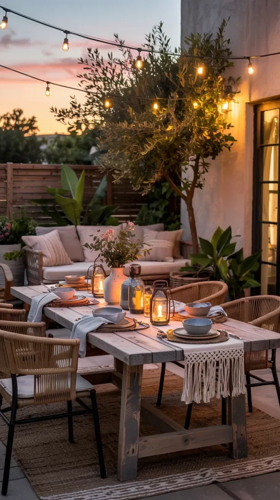 58 Boho And Cozy Patio Setups 2026 For A Stylish Outdoor Retreat