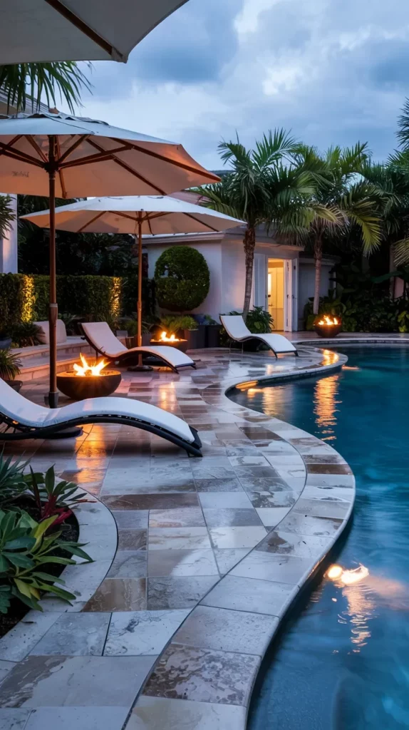 59 Curved Patio Ideas 2026 For Stylish Modern Outdoor Living