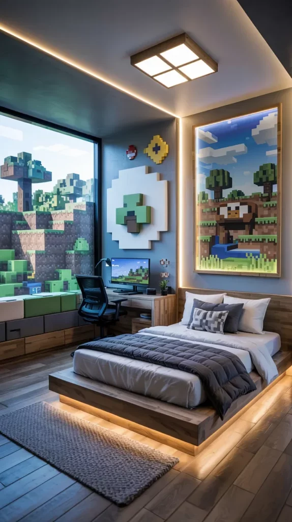 58 Creative Minecraft Bedroom Themes For The Ultimate Gamer Space