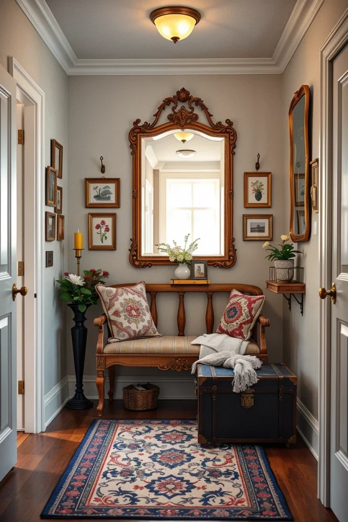 55 Small Hallway Bench Decor Ideas For A Stylish And Functional Entryway