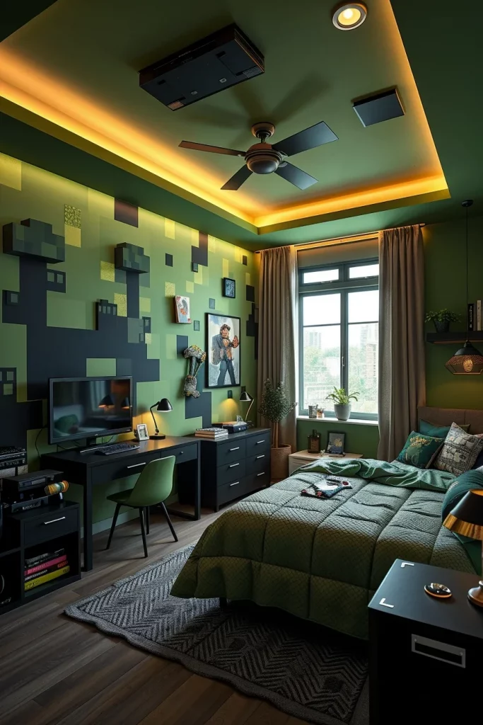 58 Minecraft Bedroom Makeover For Boys Ideas That Look Fun And Creative