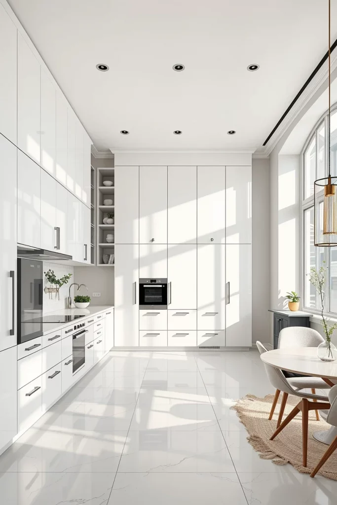 57 White Modern Kitchen Storage Design Ideas For A Stylish And Organized Home