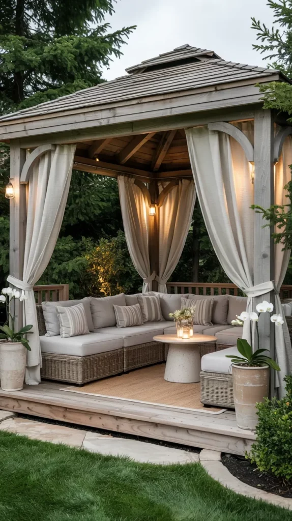 61 Gazebo Decorating Ideas 2026 For Stylish And Artistic Outdoor Spaces