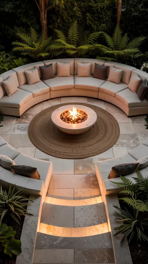 59 Curved Patio Ideas 2026 For Stylish Modern Outdoor Living