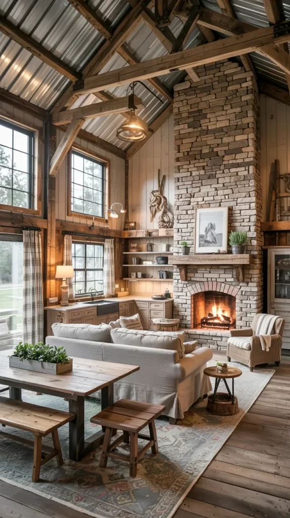 60 Two Story Barndominium Floor Plans With Garage That Combine Style And Functionality