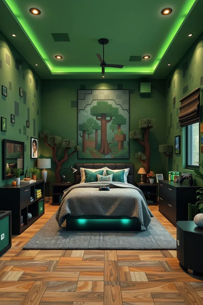 58 Minecraft Bedroom Makeover For Boys Ideas That Look Fun And Creative