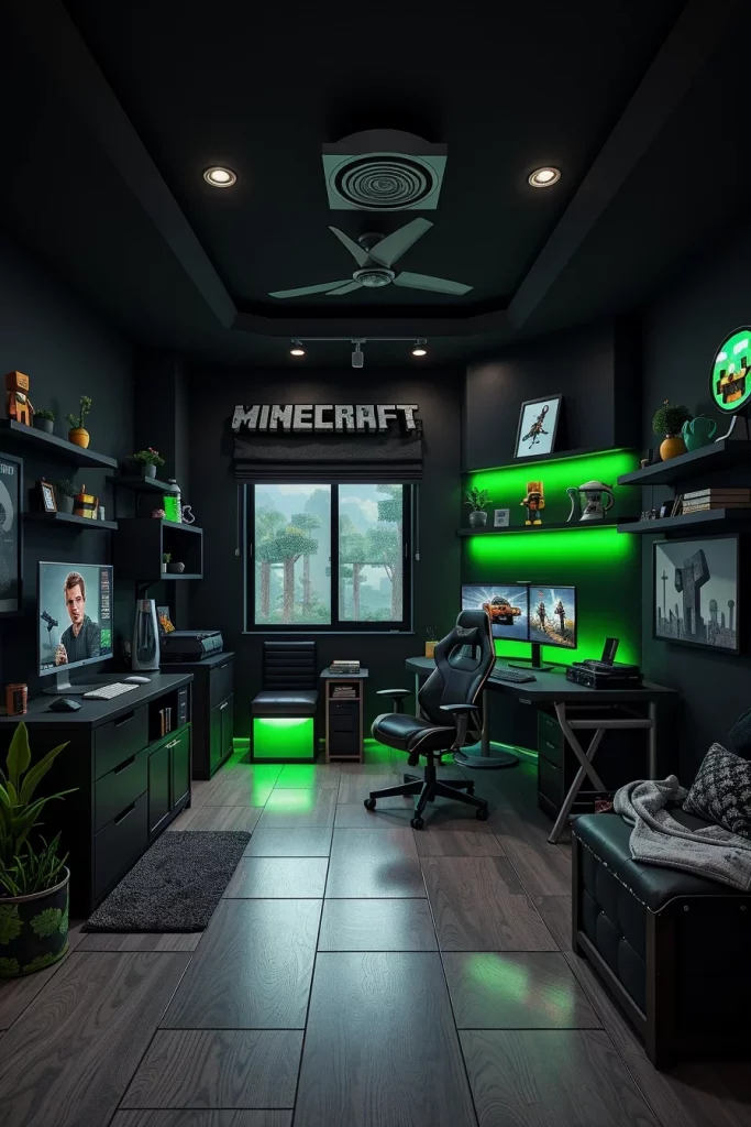 61 Modern Minecraft Bedroom Design Ideas For Stylish Gamer Rooms