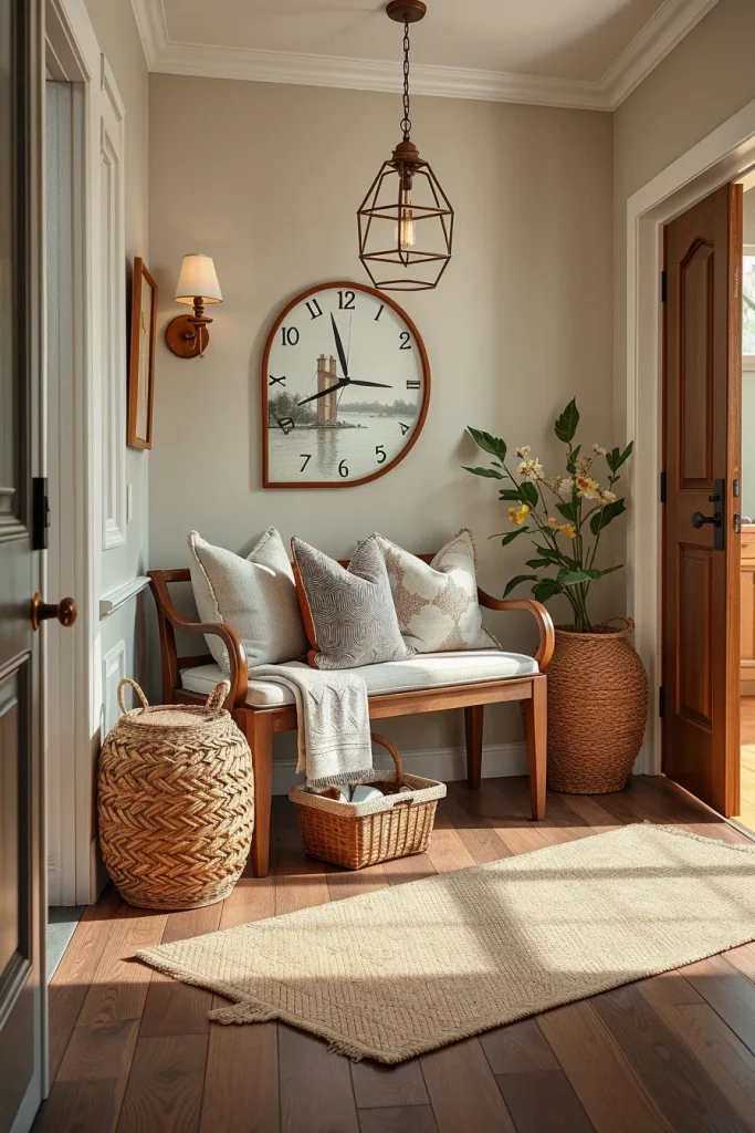 55 Small Hallway Bench Decor Ideas For A Stylish And Functional Entryway