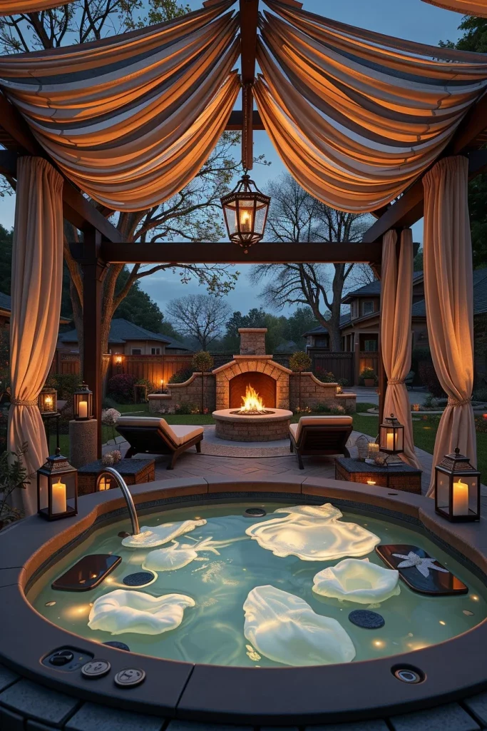 57 Spa Backyard Ideas 2026 For A Relaxing Luxury Outdoor Retreat