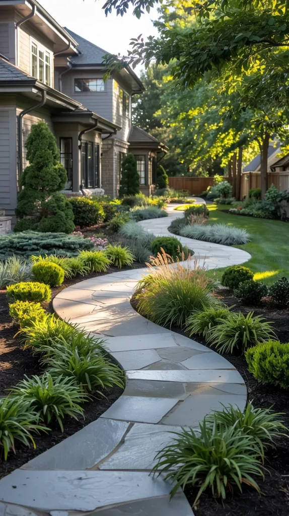 53 Curved Front Entrance Landscaping 2026 Ideas For Elegant Curb Appeal
